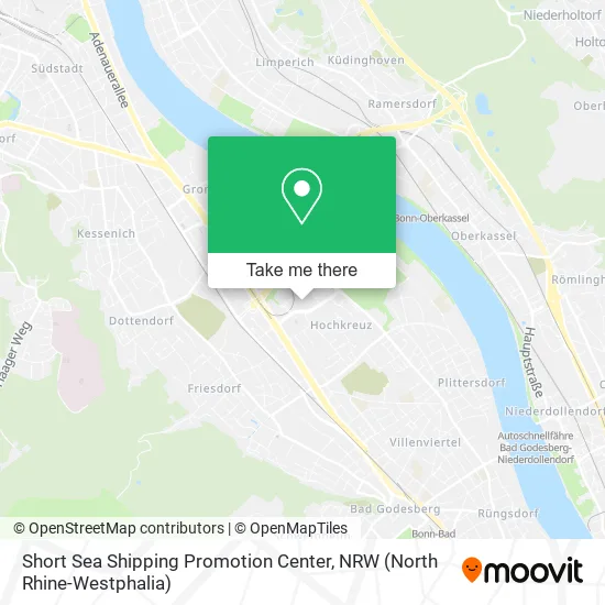 Карта Short Sea Shipping Promotion Center