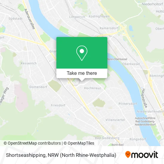 Карта Shortseashipping