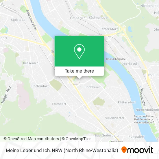 Карта Meine Leber und Ich