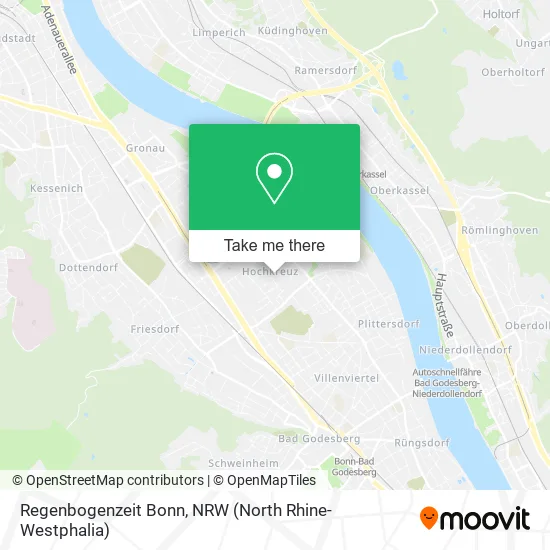 Карта Regenbogenzeit Bonn
