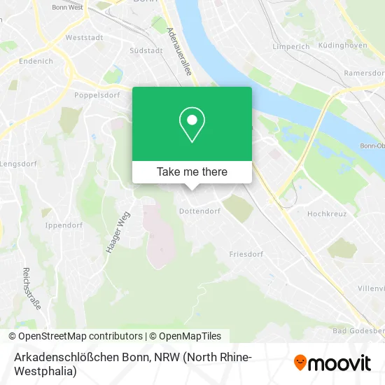 Карта Arkadenschlößchen Bonn