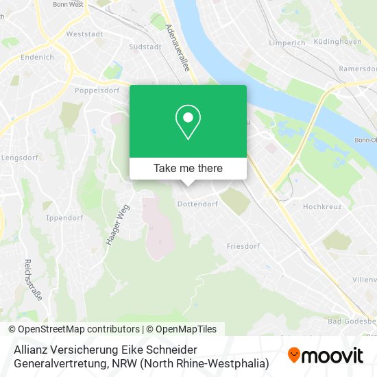 Allianz Versicherung Eike Schneider Generalvertretung map