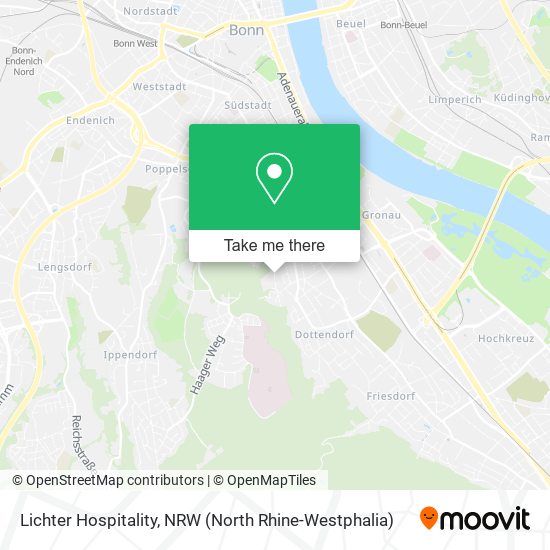 Lichter Hospitality map