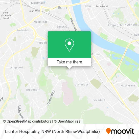 Lichter Hospitality map