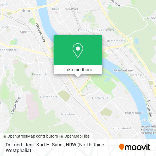 Dr. med. dent. Karl-H. Sauer map