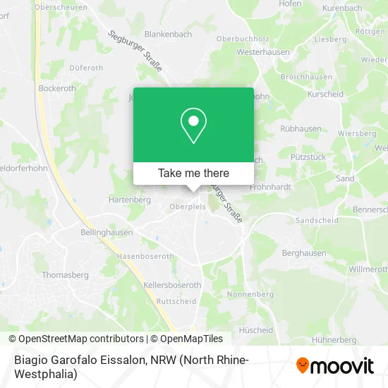 Карта Biagio Garofalo Eissalon