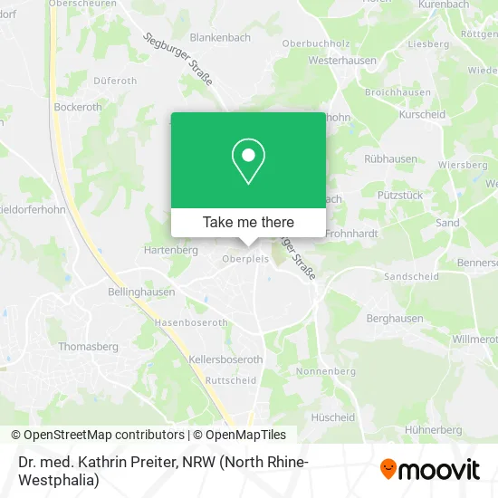 Dr. med. Kathrin Preiter map