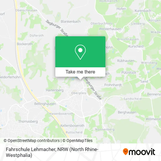 Карта Fahrschule Lehmacher