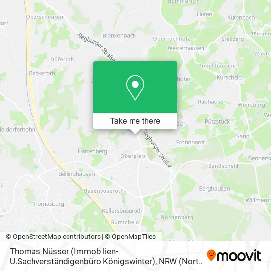 Thomas Nüsser (Immobilien-U.Sachverständigenbüro Königswinter) map
