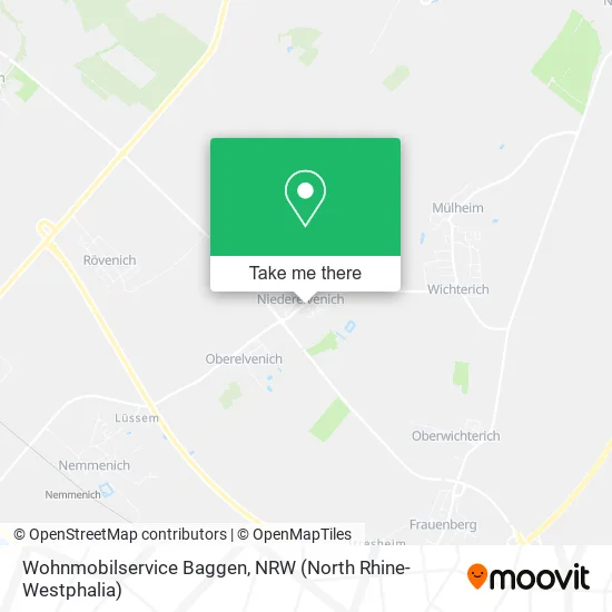 Карта Wohnmobilservice Baggen