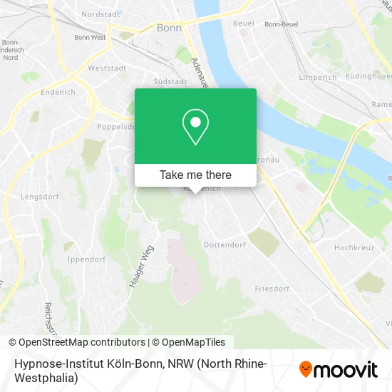 Карта Hypnose-Institut Köln-Bonn