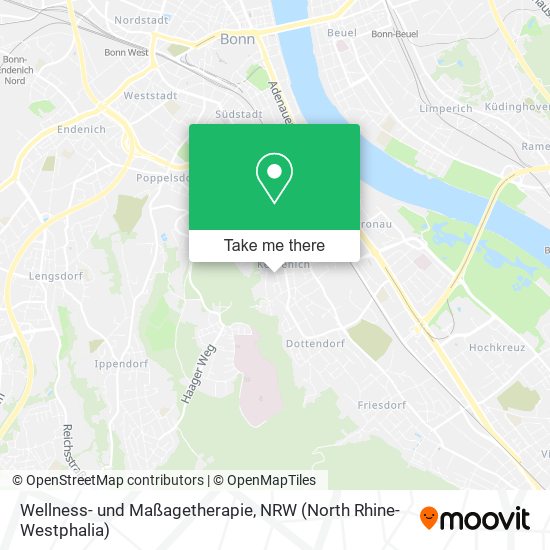 Карта Wellness- und Maßagetherapie