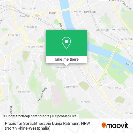 Карта Praxis für Sprachtherapie Dunja Ratmann