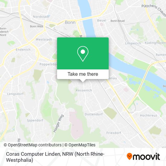 Coras Computer Linden map