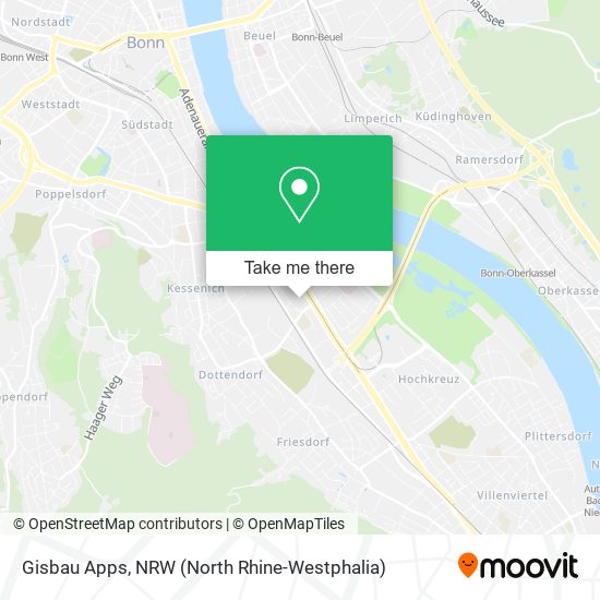 Gisbau Apps map