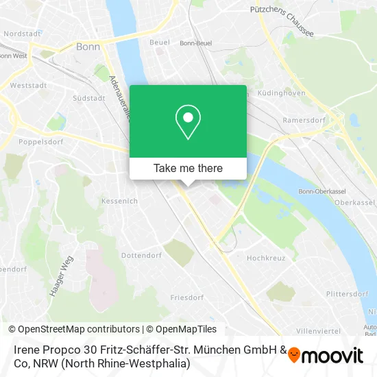 Карта Irene Propco 30 Fritz-Schäffer-Str. München GmbH & Co