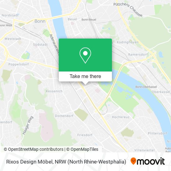 Rixos Design Möbel map