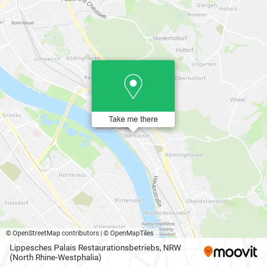 Lippesches Palais Restaurationsbetriebs map