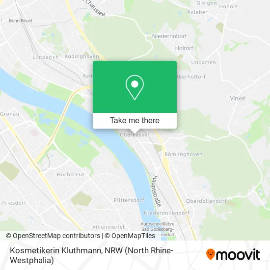 Kosmetikerin Kluthmann map