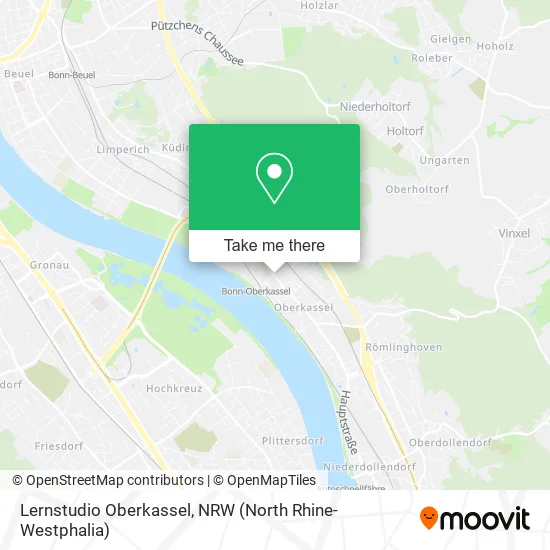 Карта Lernstudio Oberkassel