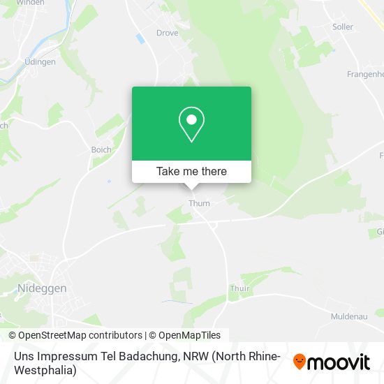 Uns Impressum Tel Badachung map