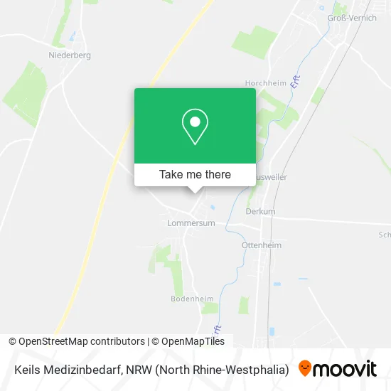 Карта Keils Medizinbedarf