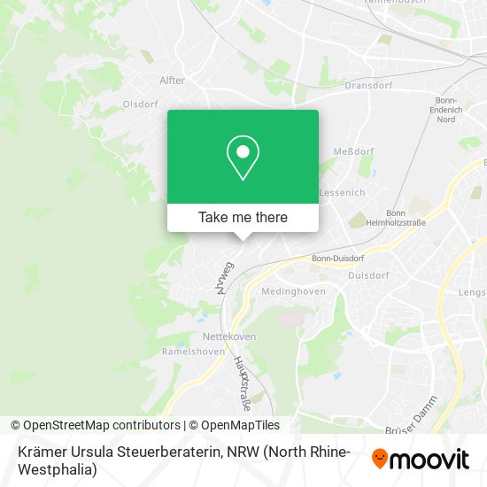 Krämer Ursula Steuerberaterin map