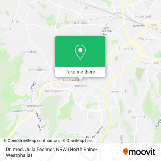 Карта Dr. med. Julia Fechner