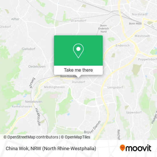 Карта China Wok