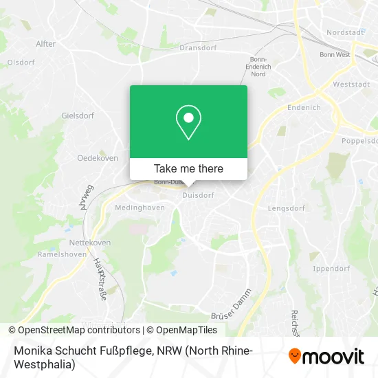 Карта Monika Schucht Fußpflege