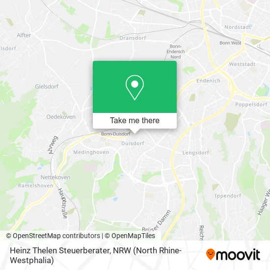 Карта Heinz Thelen Steuerberater