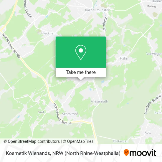 Kosmetik Wienands map