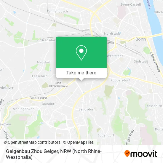 Карта Geigenbau Zhou Geiger