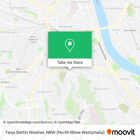 Tanja Bettin Weidner map