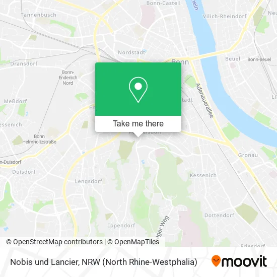 Nobis und Lancier map