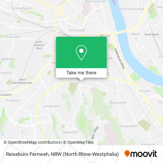 Reisebüro Fernweh map