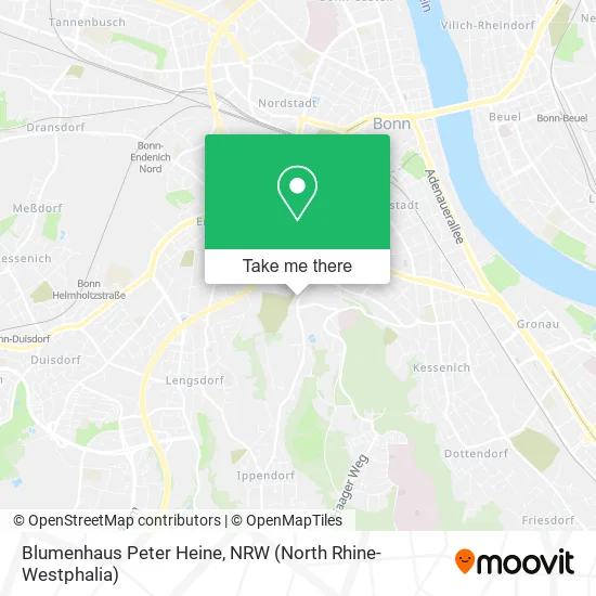 Карта Blumenhaus Peter Heine