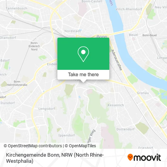 Kirchengemeinde Bonn map