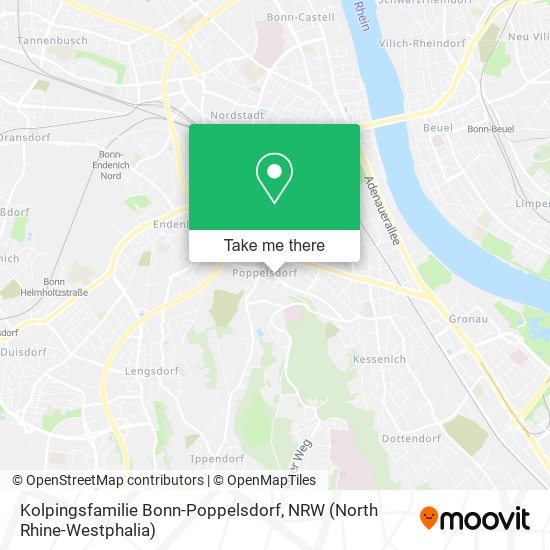 Kolpingsfamilie Bonn-Poppelsdorf map