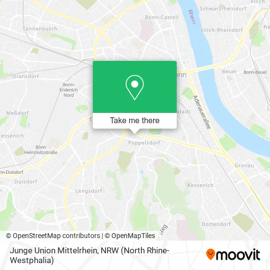 Карта Junge Union Mittelrhein