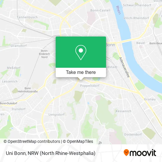 Карта Uni Bonn