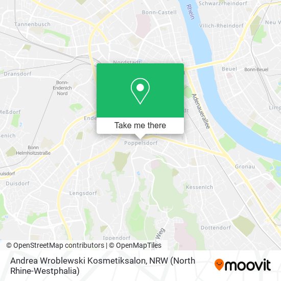 Andrea Wroblewski Kosmetiksalon map