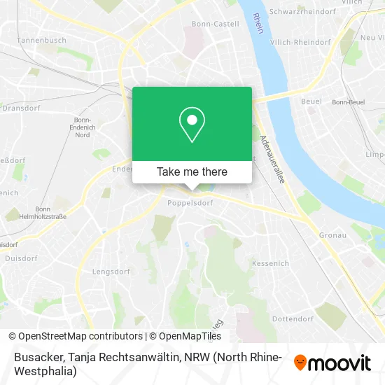 Карта Busacker, Tanja Rechtsanwältin
