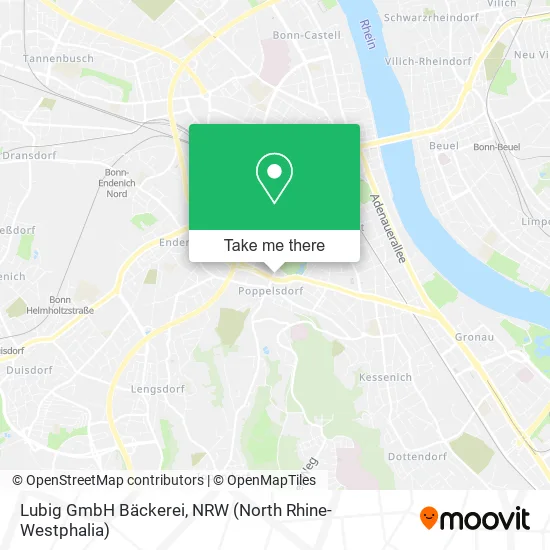 Карта Lubig GmbH Bäckerei