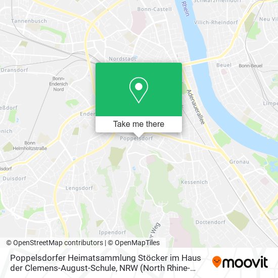 Poppelsdorfer Heimatsammlung Stöcker im Haus der Clemens-August-Schule map
