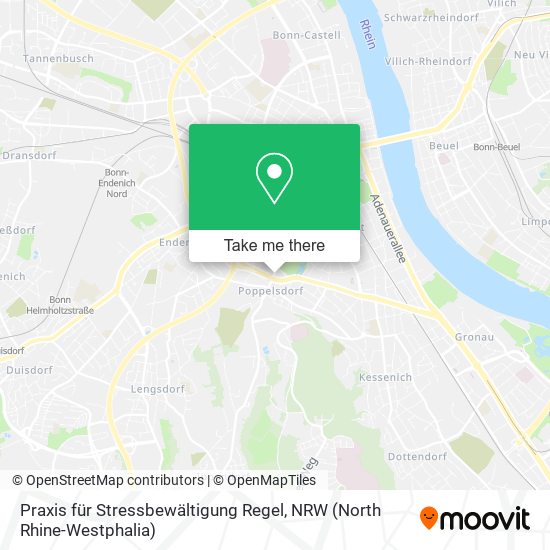 Praxis für Stressbewältigung Regel map