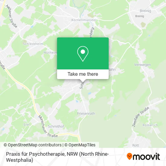 Карта Praxis für Psychotherapie