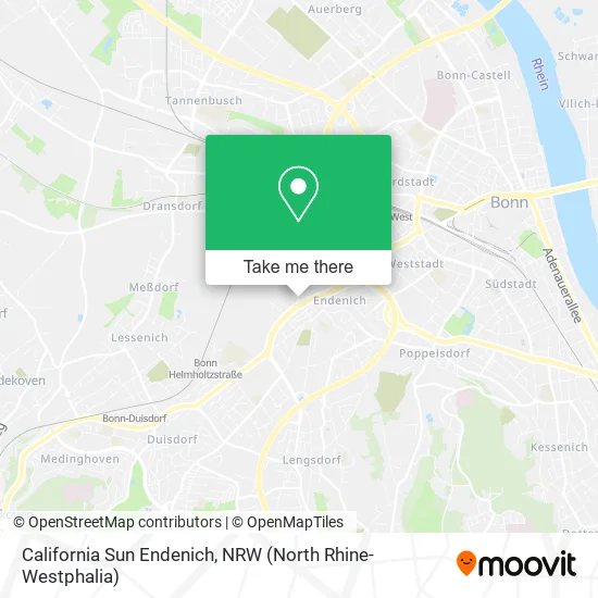 California Sun Endenich map