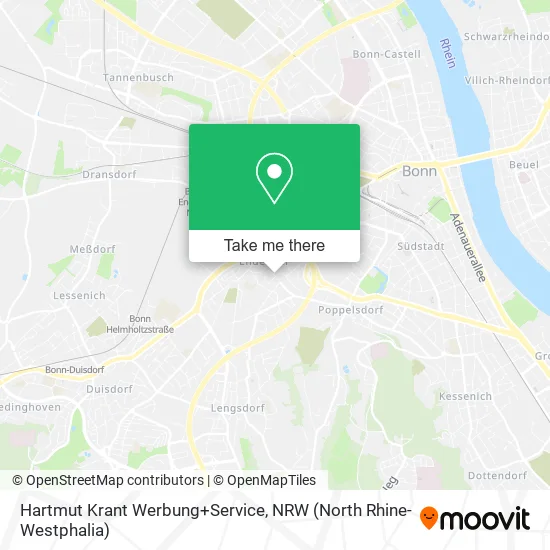 Карта Hartmut Krant Werbung+Service