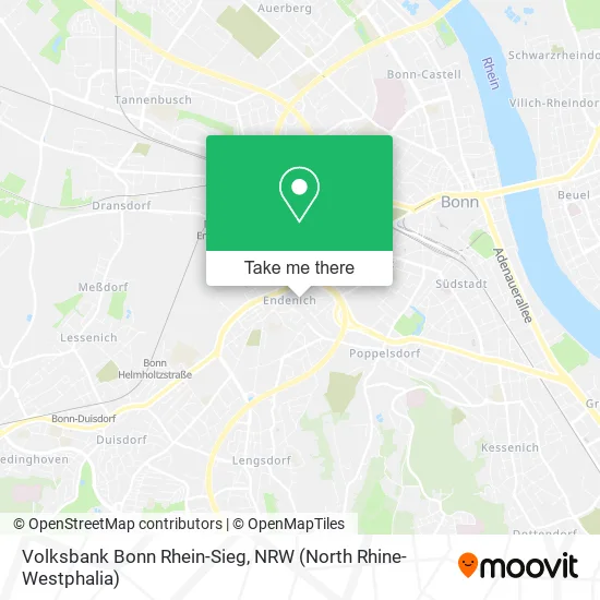 Карта Volksbank Bonn Rhein-Sieg
